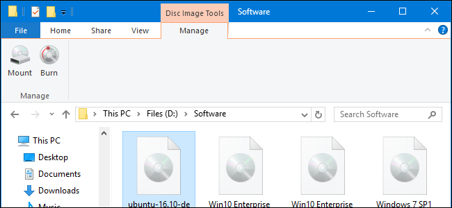 How To Mount ISO and IMG Files in Windows 10 or 8.1