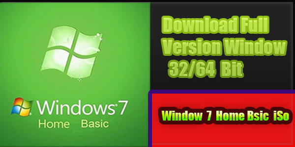 Windows 7 Home Basic ISO